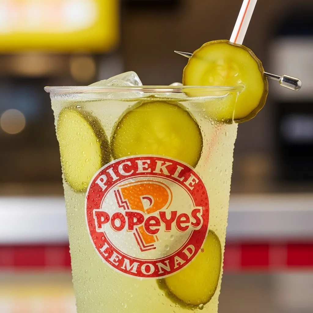 Popeyes Pickle Lemonade