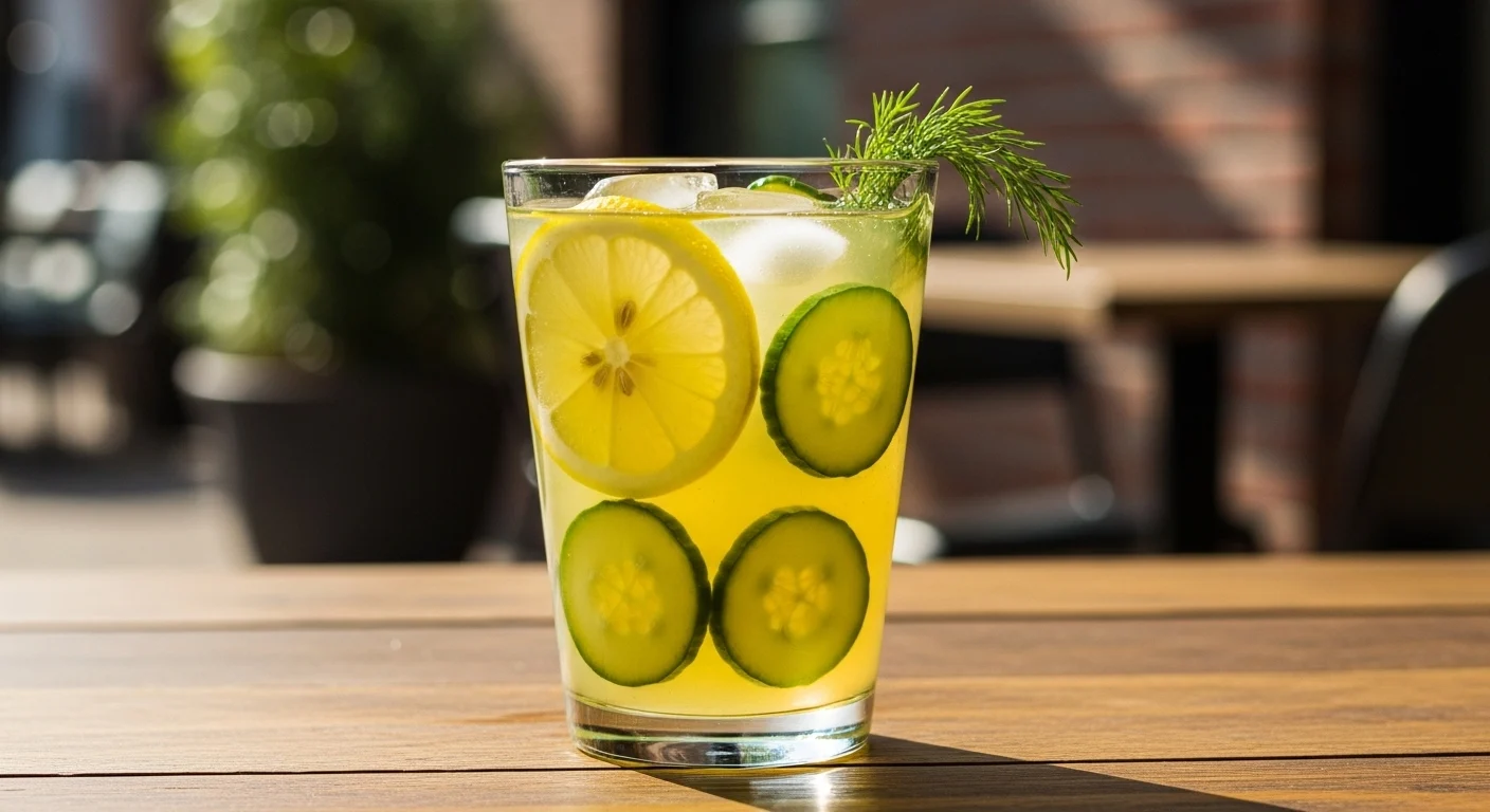 Popeyes Pickle Lemonade