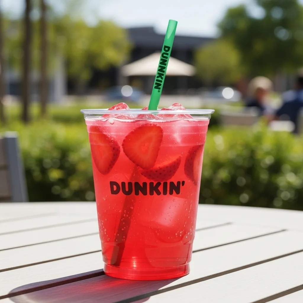 Dunkin' Sabrina's Strawberry Refresher Recipe