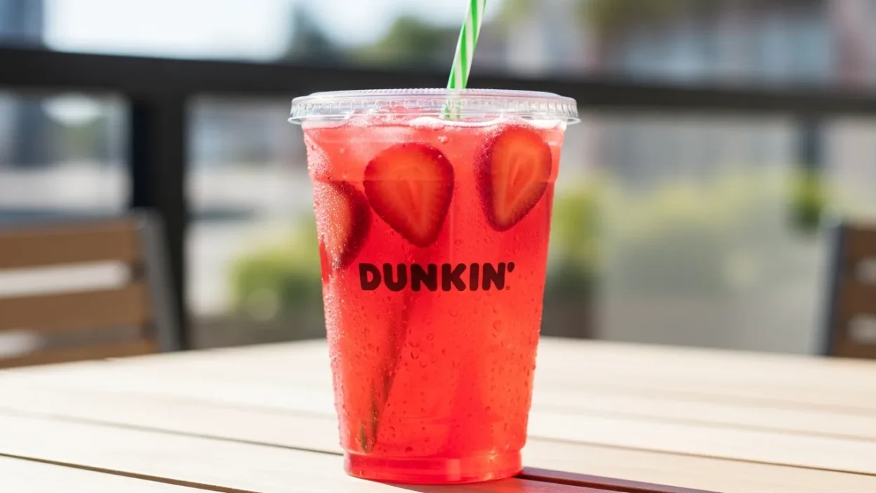 Dunkin' Sabrina's Strawberry Refresher