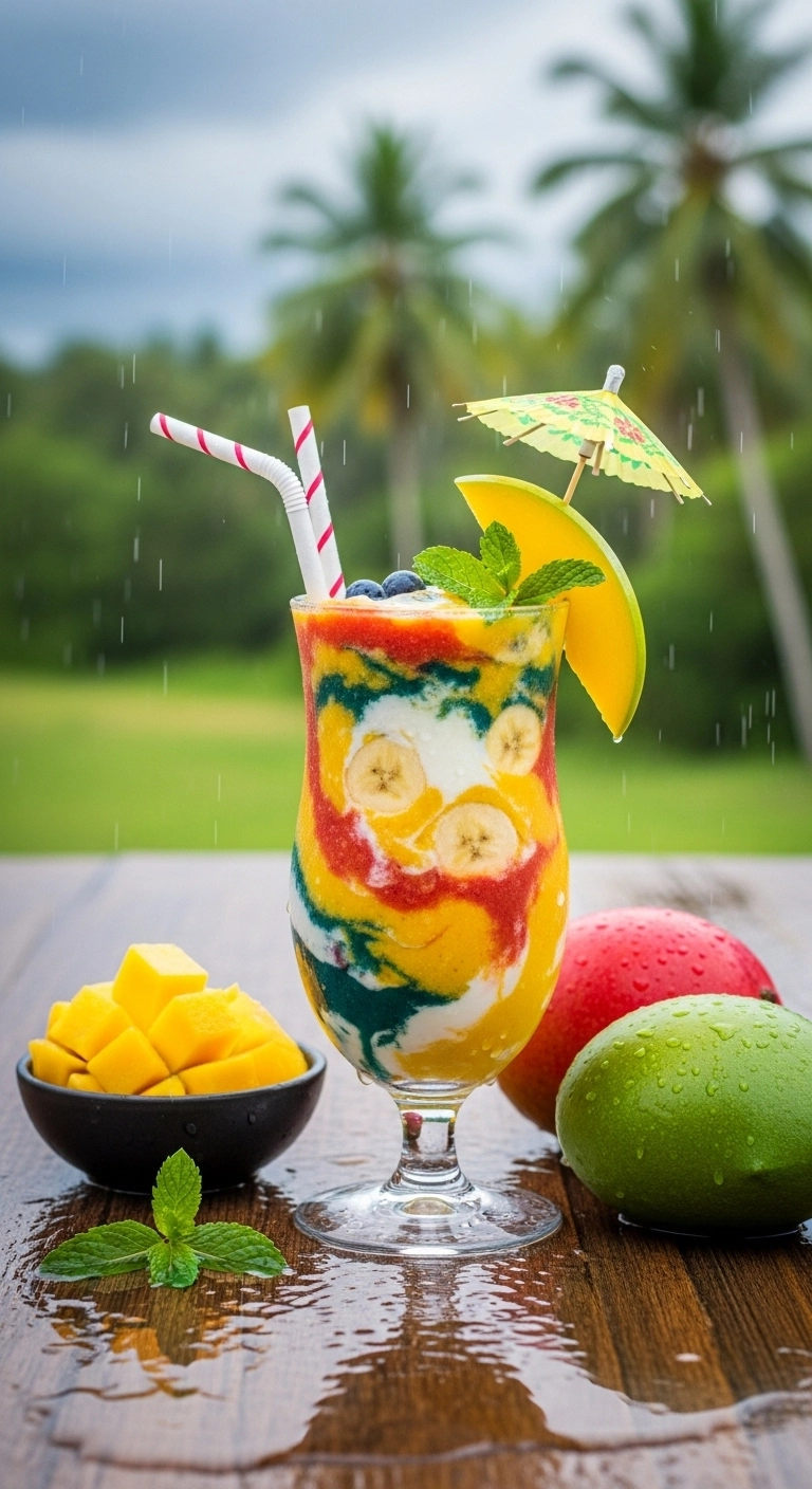 Mango Monsoon Tropical Smoothie Recipe