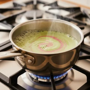 Warm Strawberry Matcha Concentrate