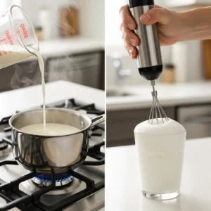 heat or froth cup milk.