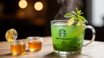 Mint Majesty with Two Honeys Recipe