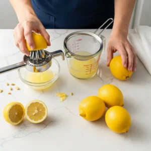 Roll lemons on the counter with your palm