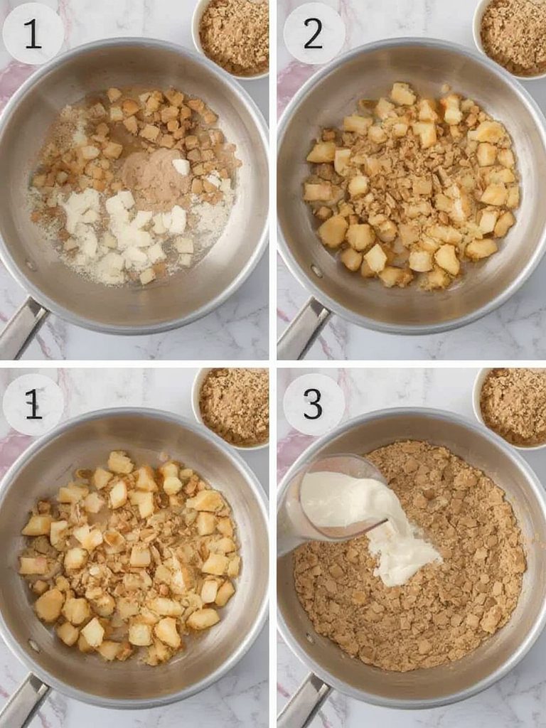 Apple Crisp Macchiato Recipe Steps