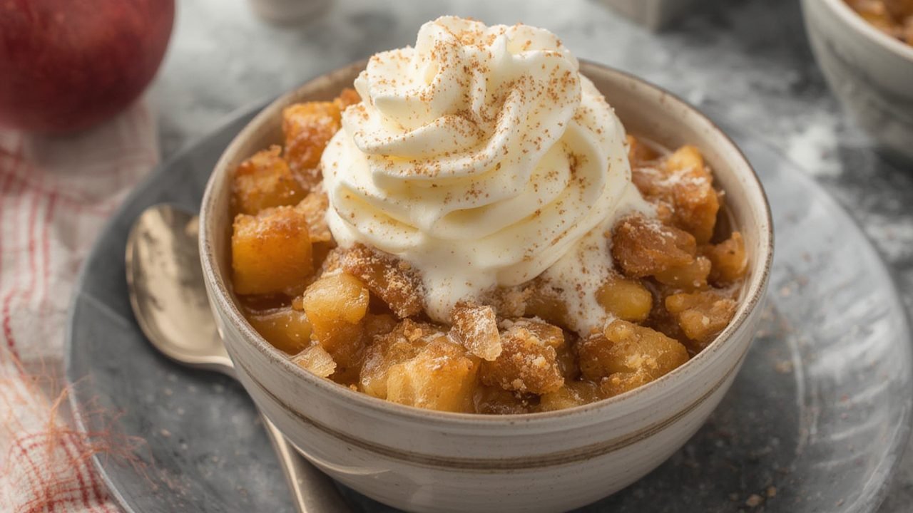 apple crisp macchiato recipe