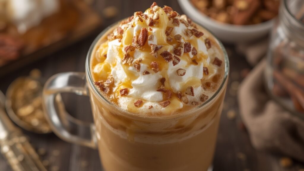 Butter Pecan Iced Coffee