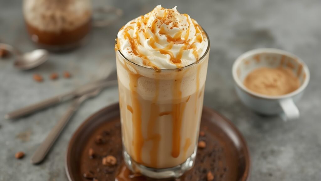 Homemade Caramel Frappuccino