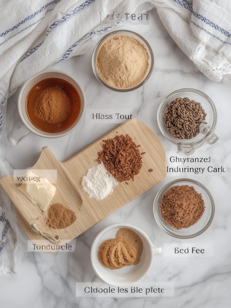 Chai Tea Latte Recipe Ingredients