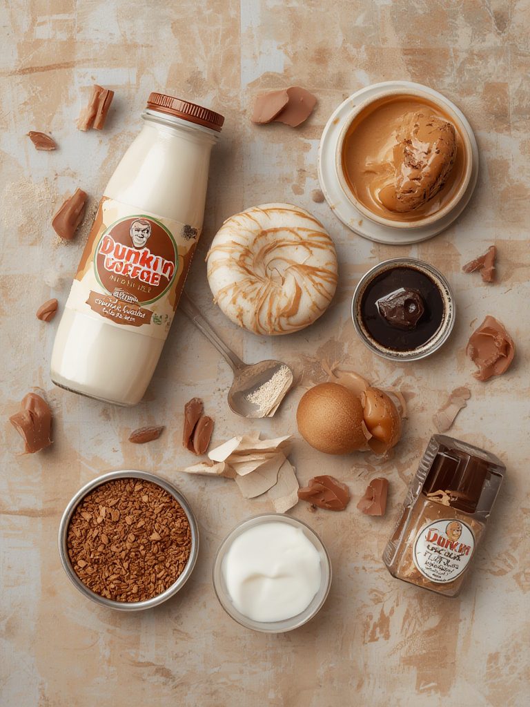 Dunkin' Caramel Iced Coffee Ingredients