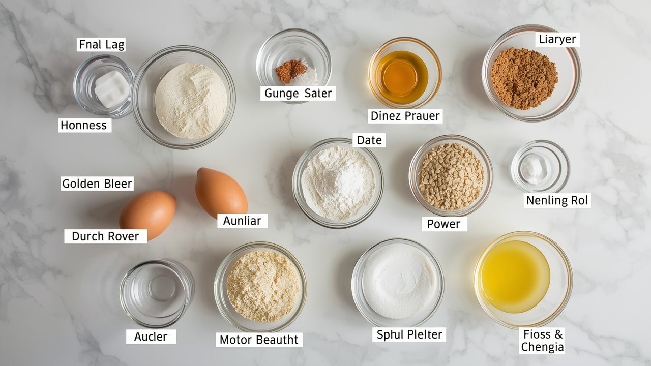 Ingredients for dutch bros golden eagle recipe laid out on counter