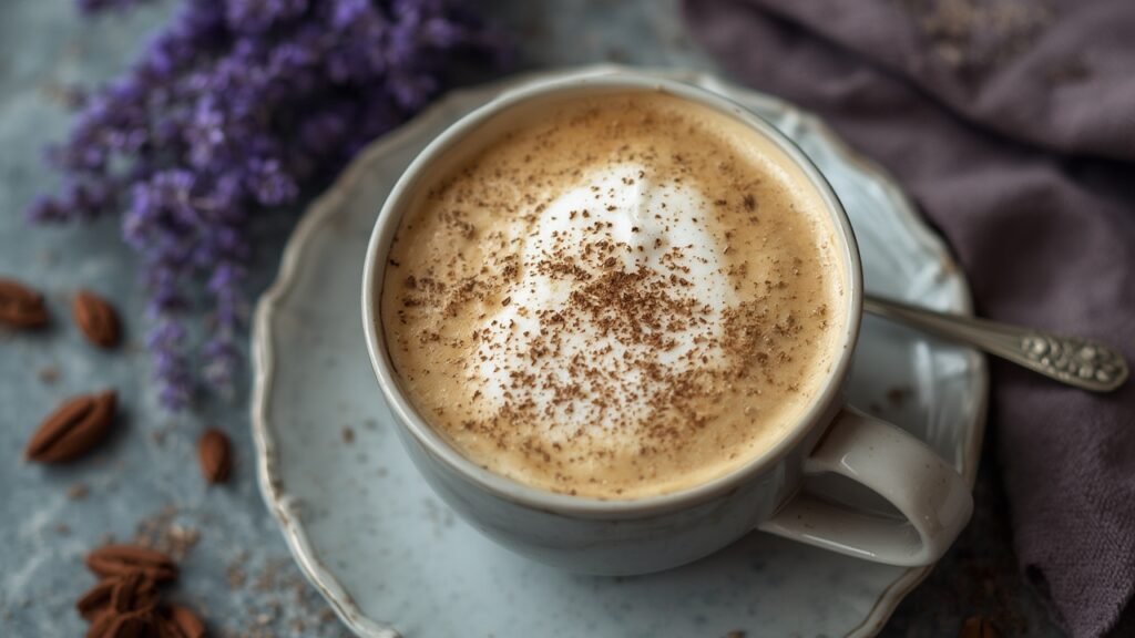 Floral Lavender Latte