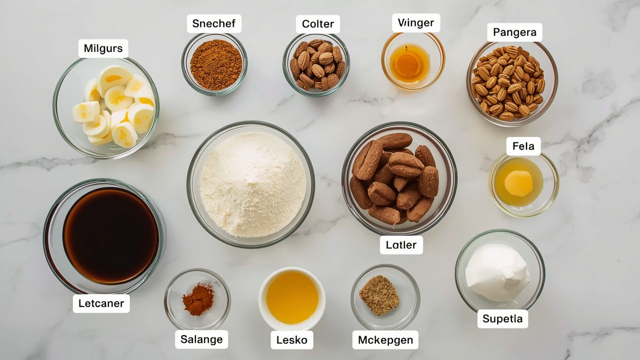 Ingredients for mcdonald's iced coffee recipe laid out on counter