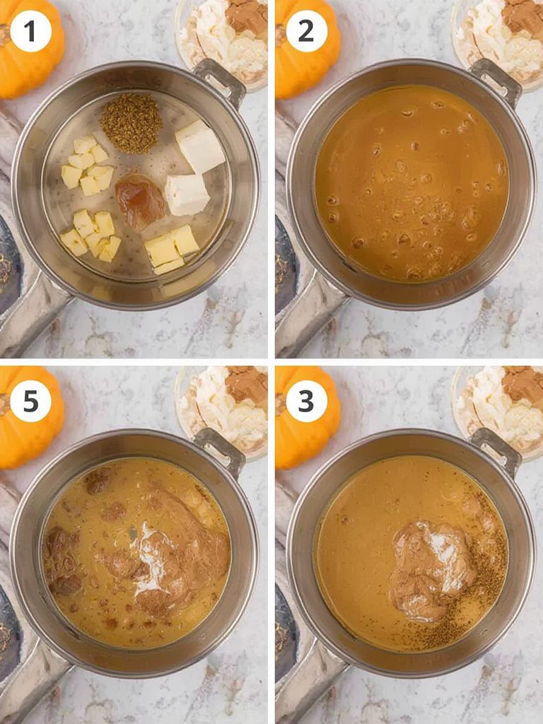 Pumpkin Cream Cold Brew Steps