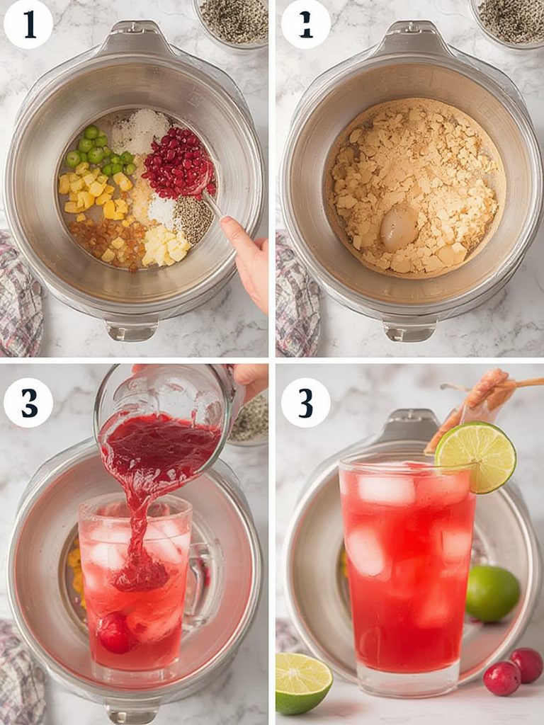 Step by Step Instructions for Sonic Cherry Limeade Recipe