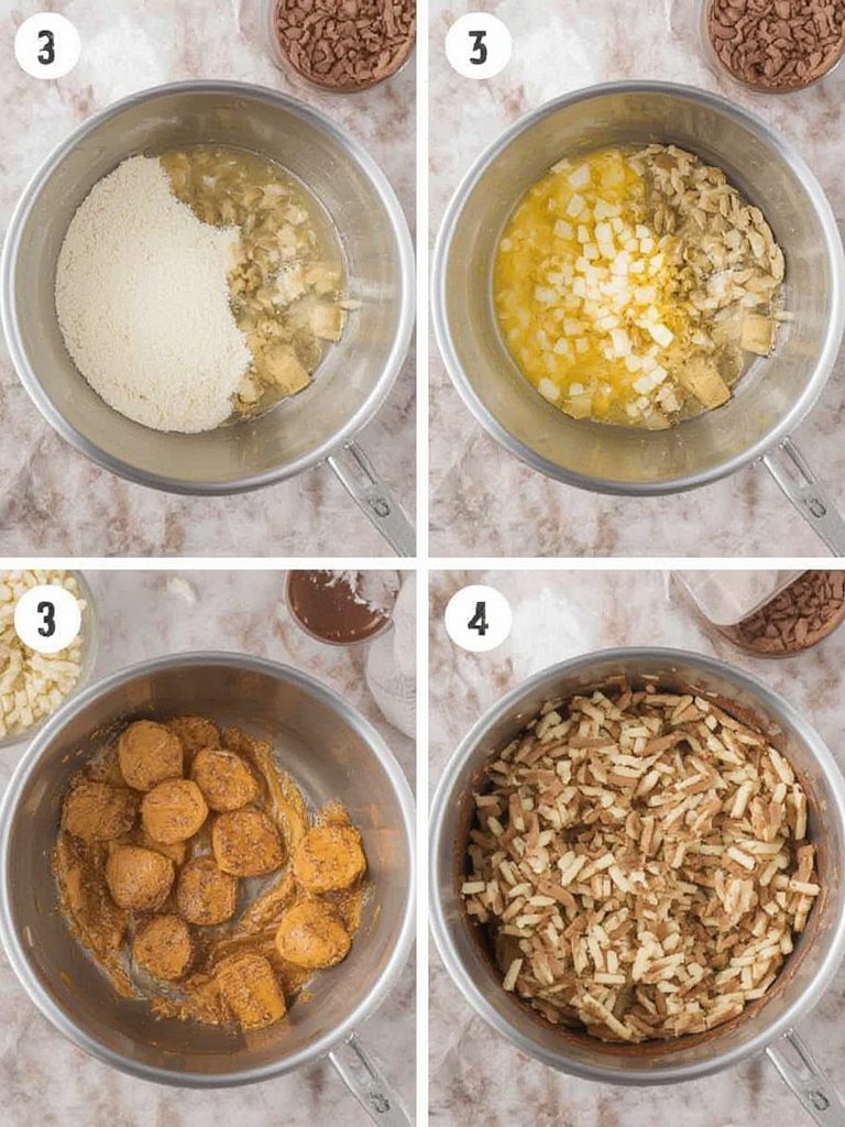 Toasted White Chocolate Mocha Steps