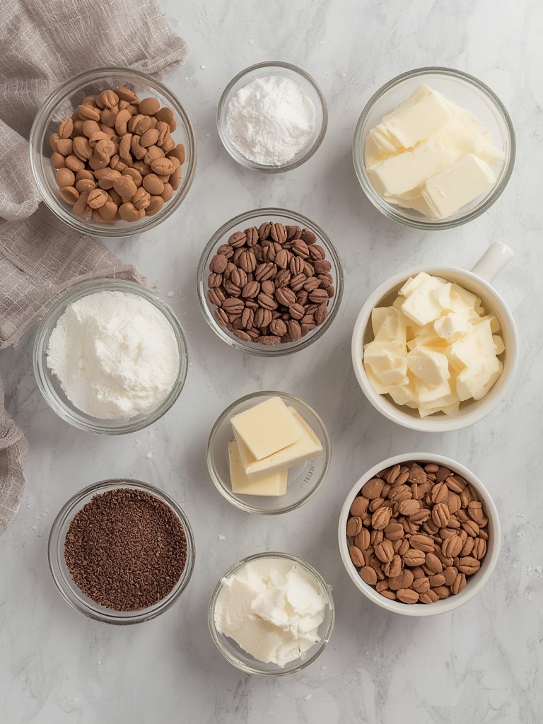 White Chocolate Mocha Ingredients