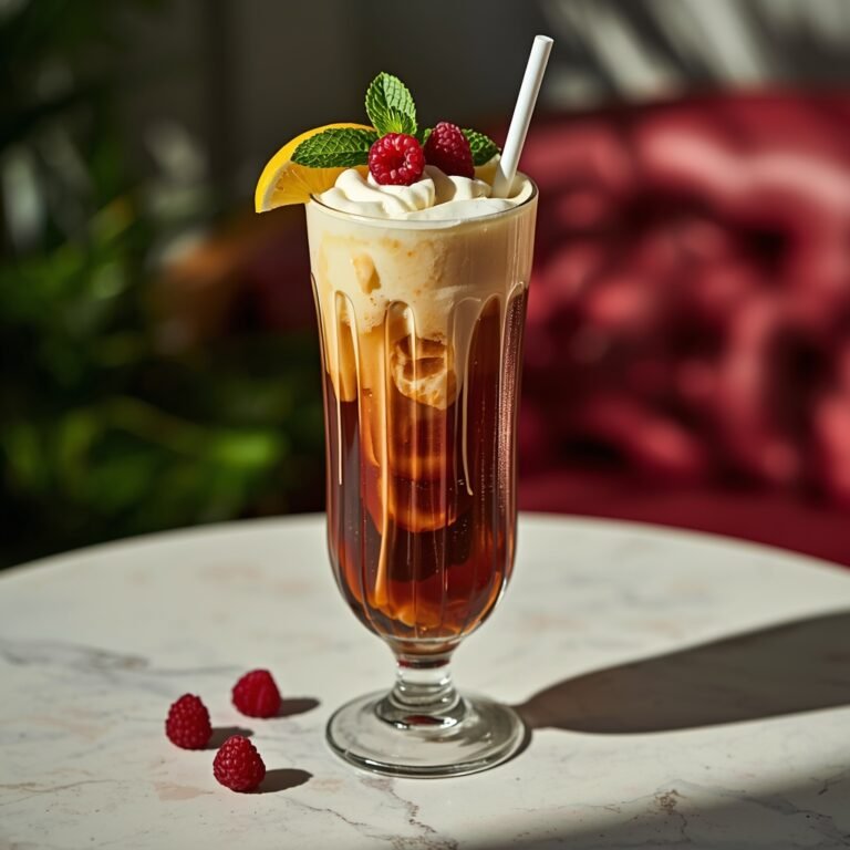 Perfect Dr Pepper Float