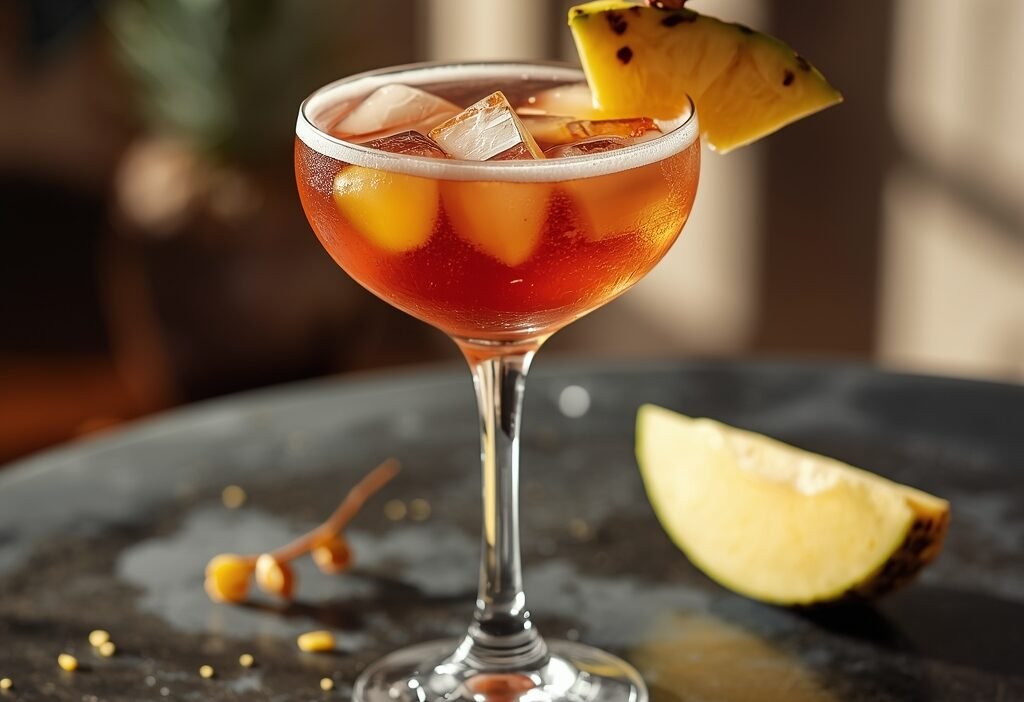 Pineapple Grenadine Mocktail