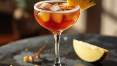 Pineapple Grenadine Mocktail