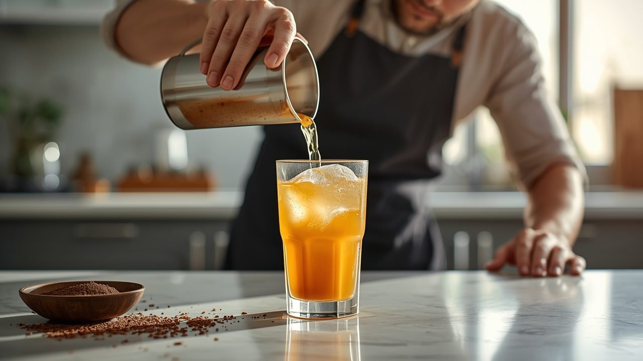 Step by step process of making Ramadan Drinks at home