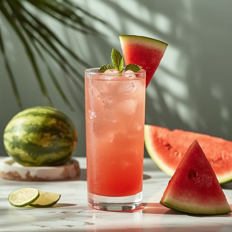 5-Minute Watermelon Cooler