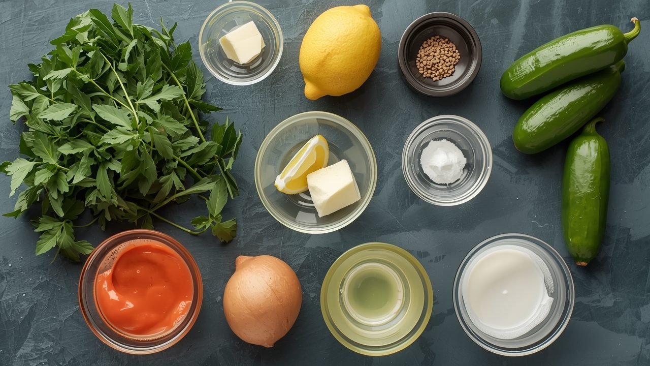 Popeyes pickle lemonade ingredients including lemons, pickle juice, sugar and water