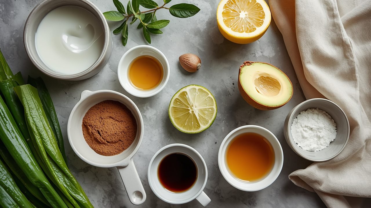 starbucks horchata syrup ingredients including white rice, cinnamon sticks, vanilla extract, and sugar