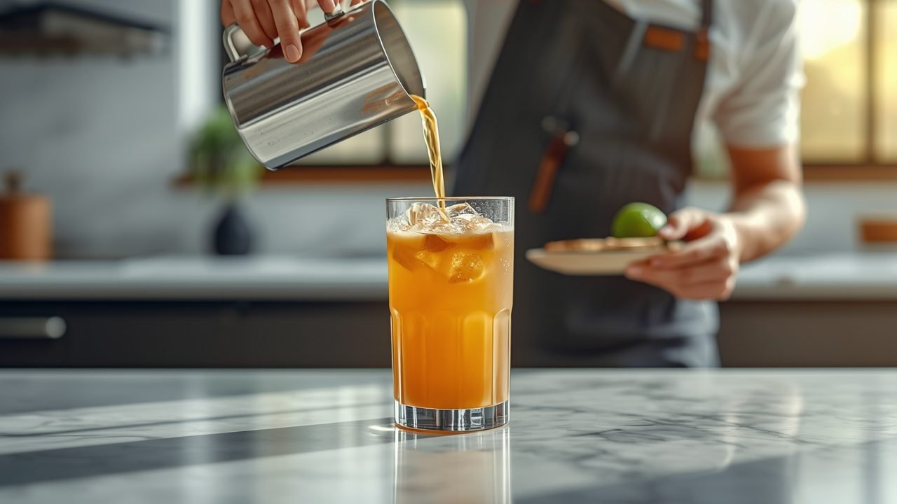 Step by step process of making sunjoy drink at home