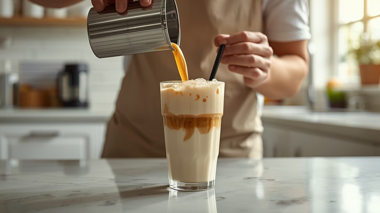 Step by step process of making what is a refresher drink dunkin donuts at home