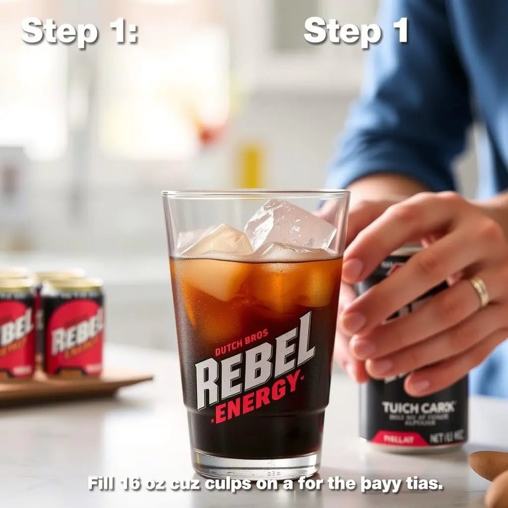 Step 1: making Copycat Dutch Bros Rebel Energy Drink copycat recipe