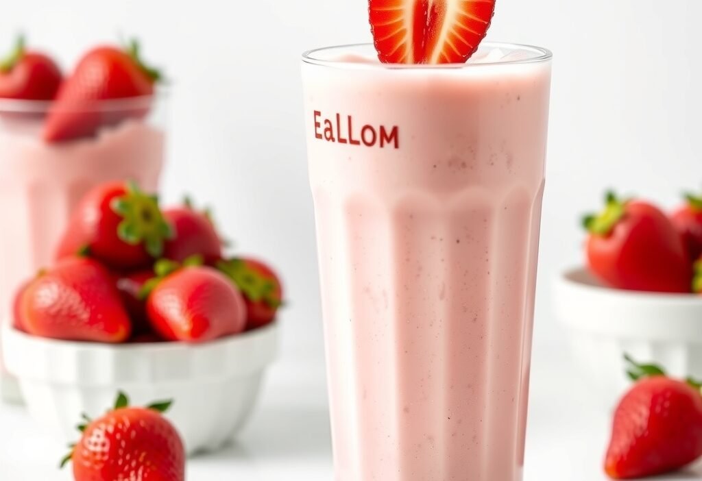 Copycat McDonald's Strawberry Shake copycat recipe