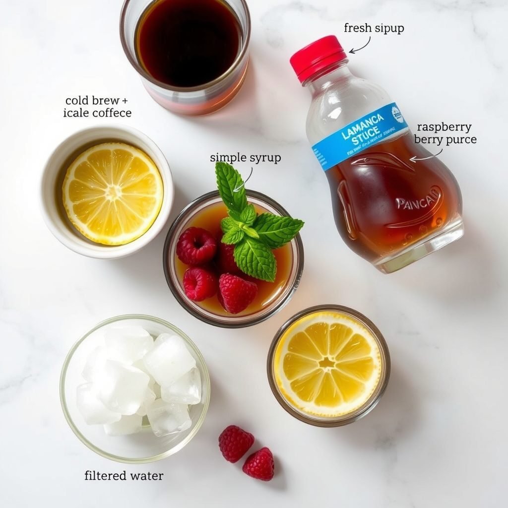 Ingredients for Copycat Panera Charged Lemonade Recipe copycat recipe
