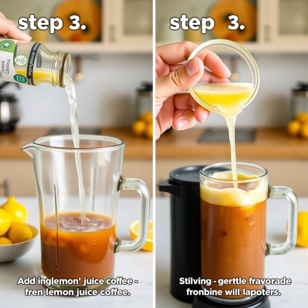 Step 3: making Copycat Panera Charged Lemonade Recipe copycat recipe