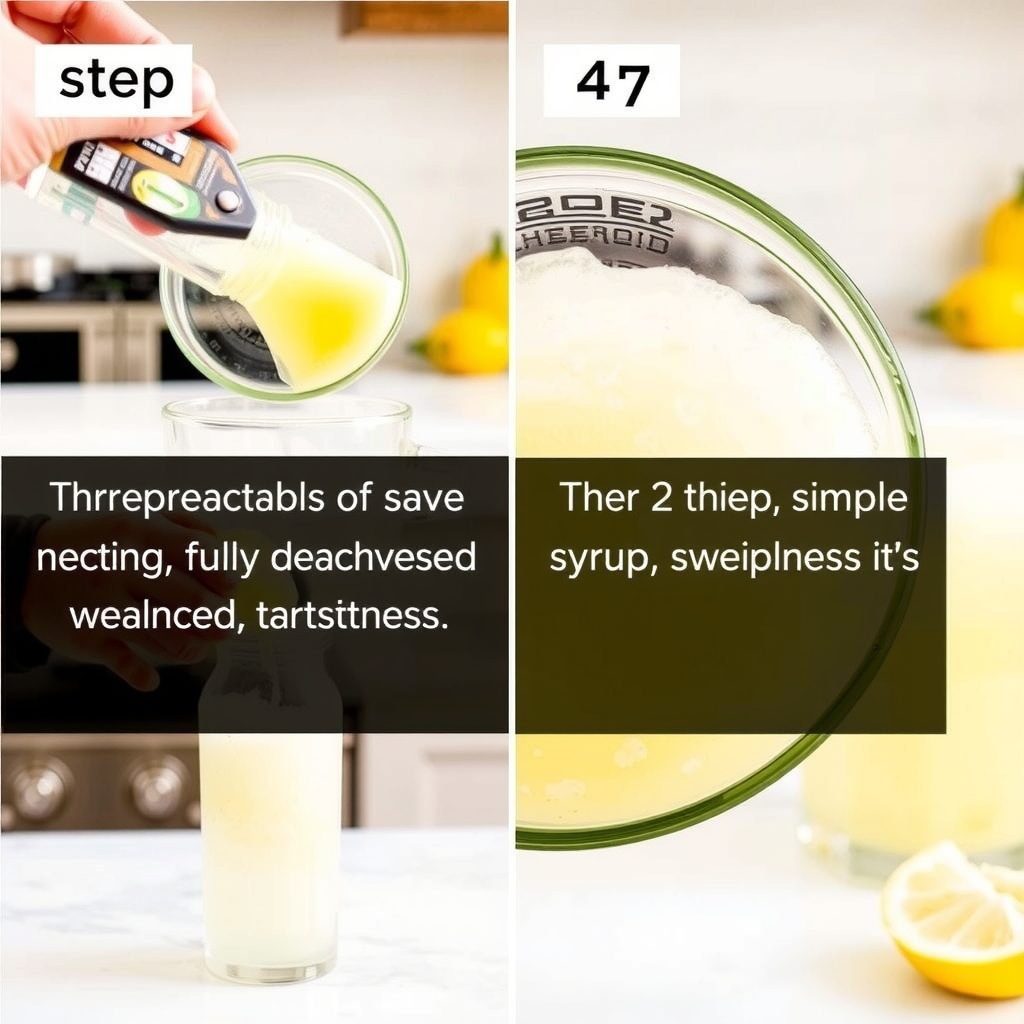 Step 4: making Copycat Panera Charged Lemonade Recipe copycat recipe