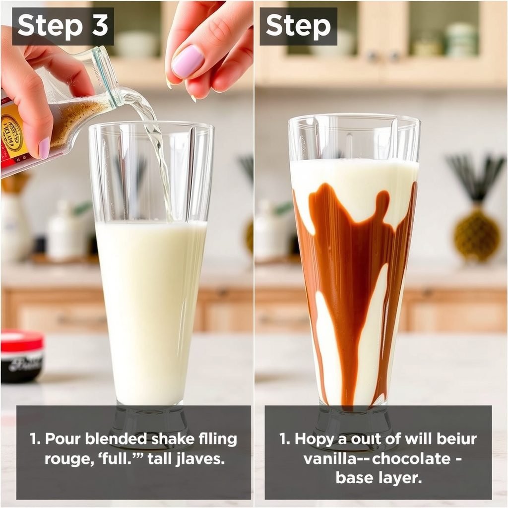 Step 3: making Copycat Shake Shack Black & White Shake copycat recipe