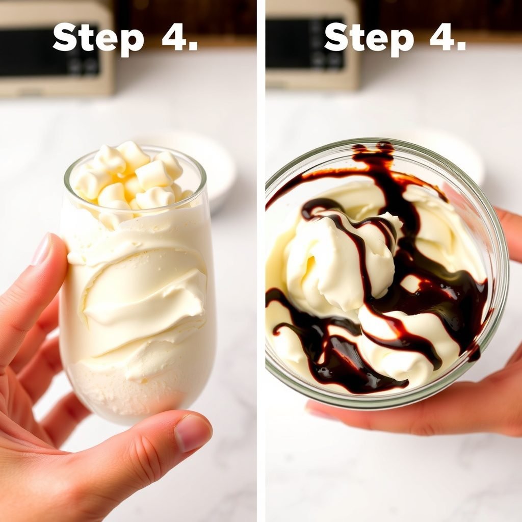 Step 4: making Copycat Shake Shack Black & White Shake copycat recipe