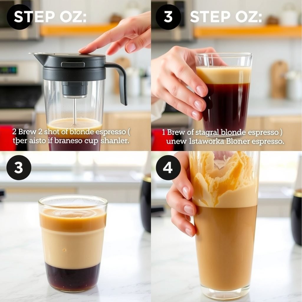 Step 1: making Copycat Starbucks Strawberry Blonde Espresso copycat recipe
