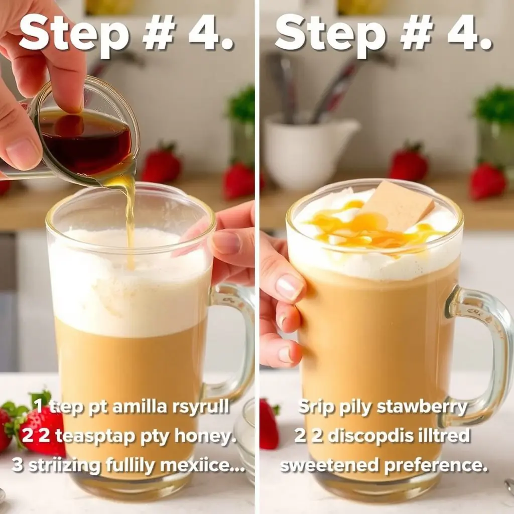 Step 4: making Copycat Starbucks Strawberry Blonde Espresso copycat recipe