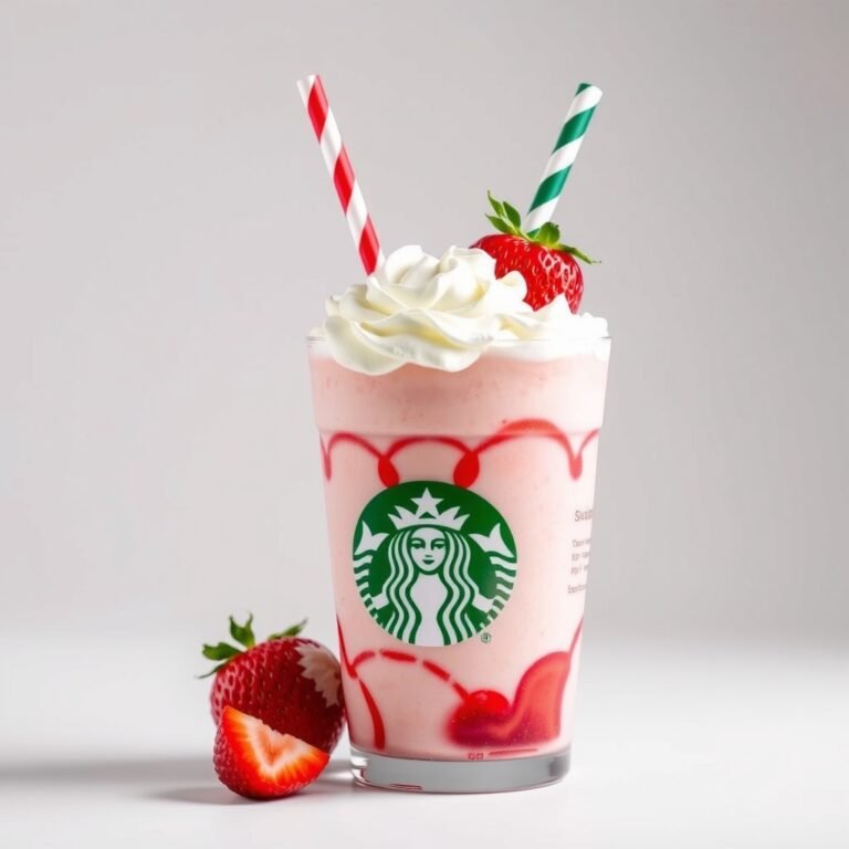 Strawberry Shortcake Frappuccino