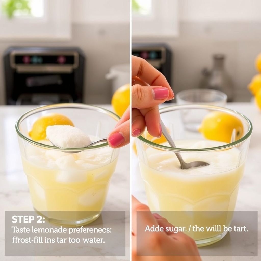 Step 2: making Copycat Chick-fil-A Frosted Lemonade copycat recipe