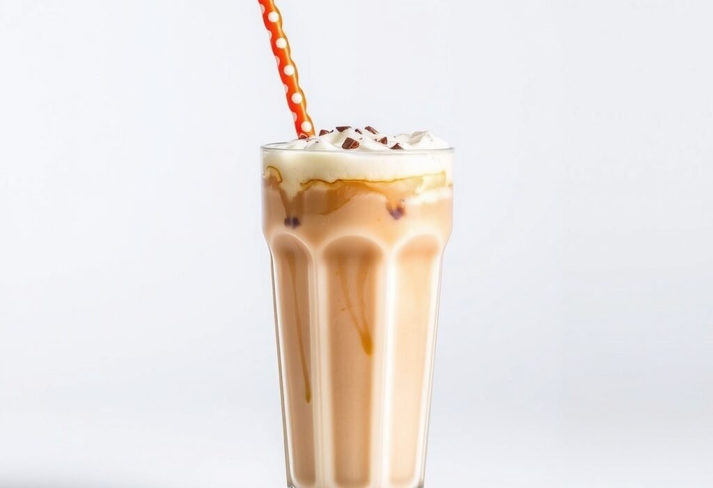 Copycat Dunkin' Iced Signature Latte Recipe copycat recipe