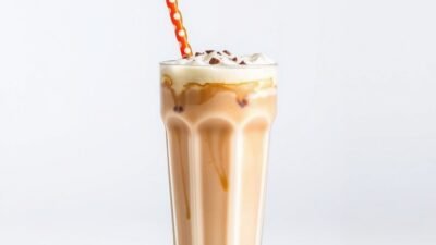 Copycat Dunkin' Iced Signature Latte Recipe copycat recipe
