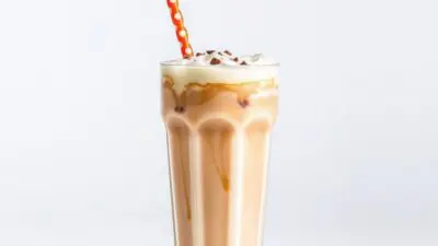 Copycat Dunkin' Iced Signature Latte Recipe copycat recipe
