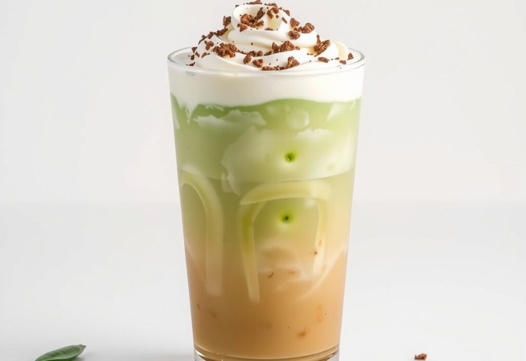 Copycat Dunkin Matcha Iced Latte copycat recipe