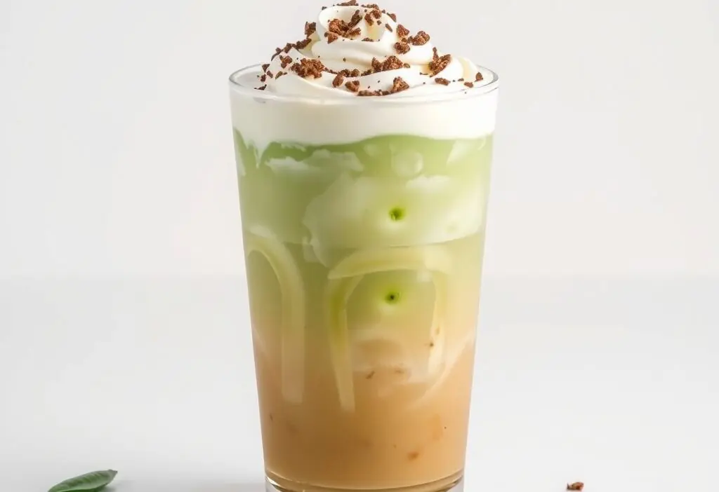 Copycat Dunkin Matcha Iced Latte copycat recipe