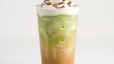 Copycat Dunkin Matcha Iced Latte copycat recipe