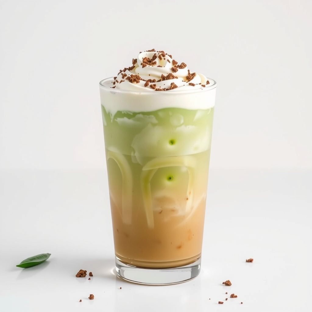 Copycat Dunkin Matcha Iced Latte copycat recipe