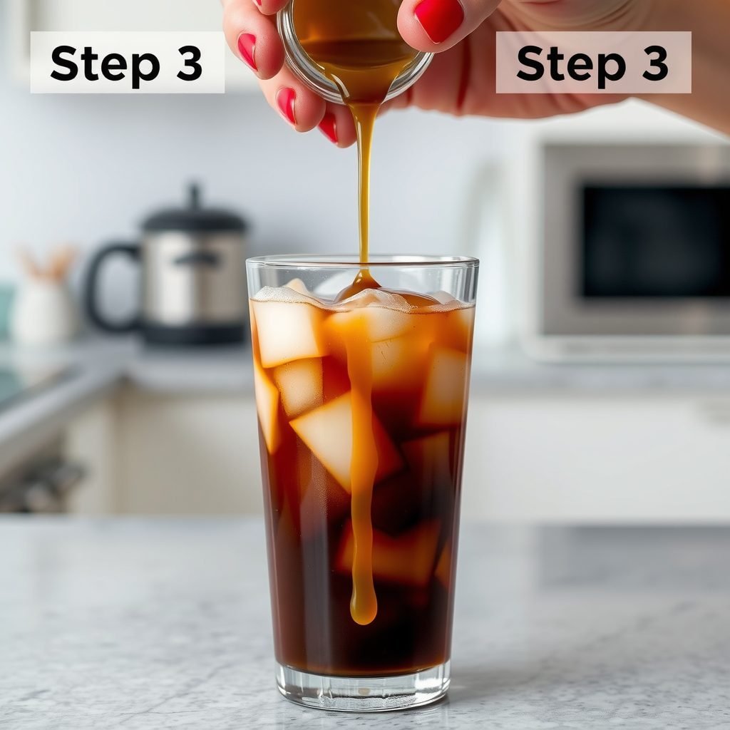 Step 3: making Copycat Dutch Bros Iced Coffee Recipe copycat recipe